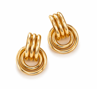 Seraphina Gold Hoops