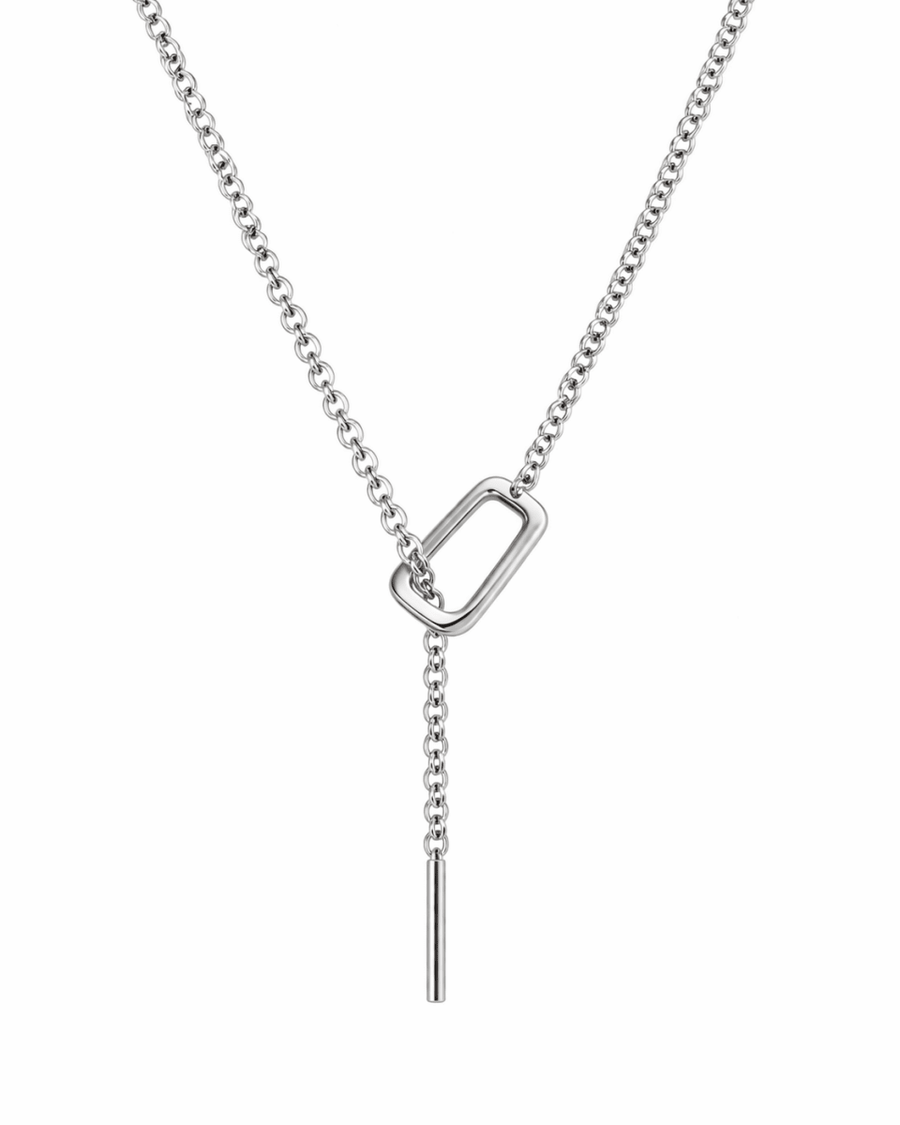 Arc Lariat Necklace