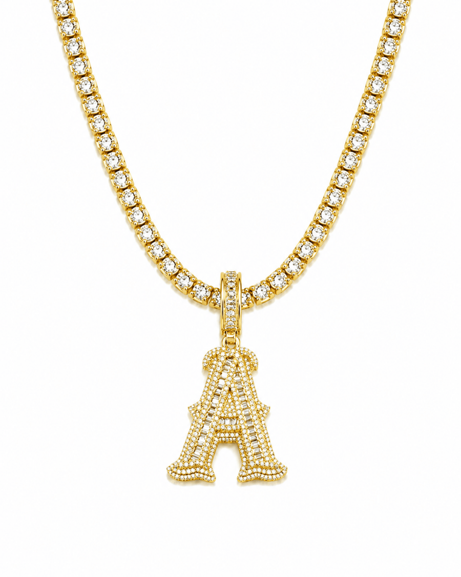 Éclat Letter Chain Gold