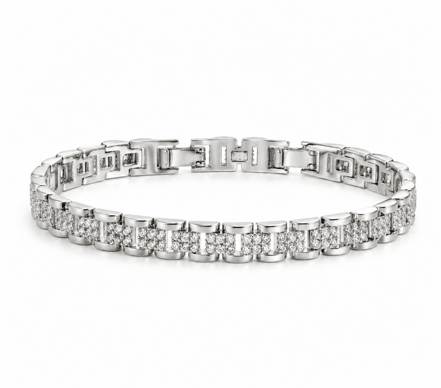 Iced Tennis Bracelet