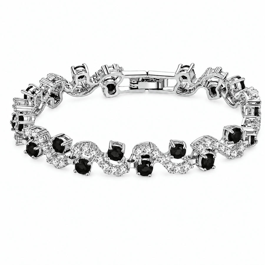 Obsidian Ice Bracelet