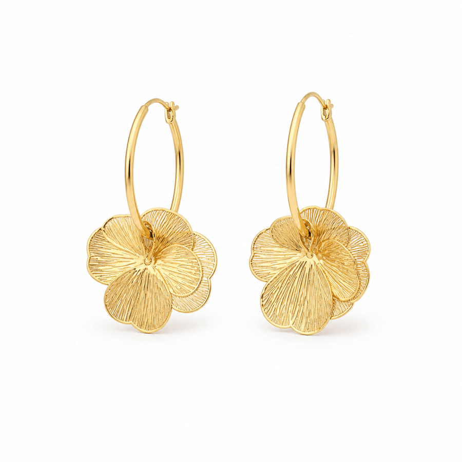 Petal d'Or Earrings