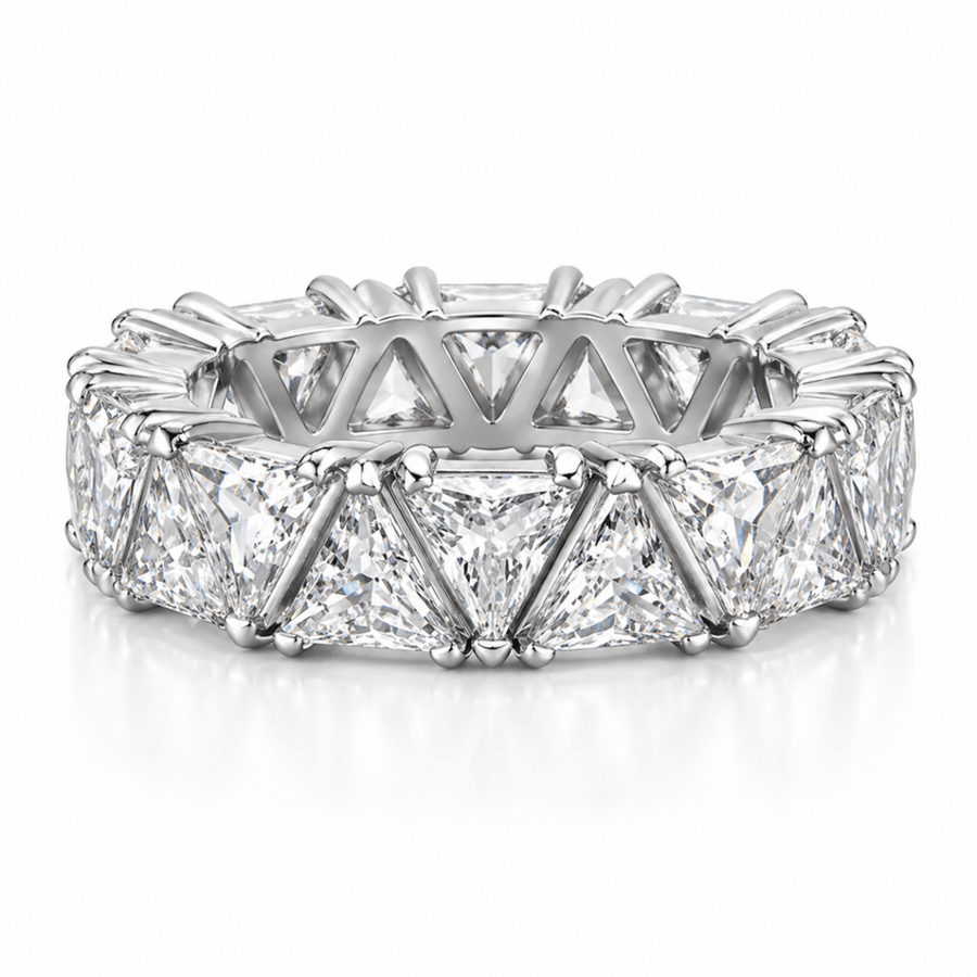 Trinity Ice Band Ring